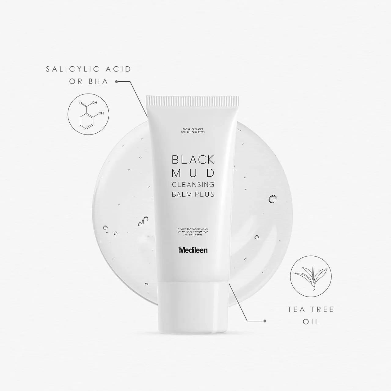 Black Mud Cleansing Balm Plus คลีนซิ่ง ล้างเครื่องสำอาง